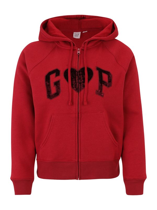 Gap Petite Gap Petite Gornji dio trenirke 'HERITAGE'  crvena / tamno crvena / crna