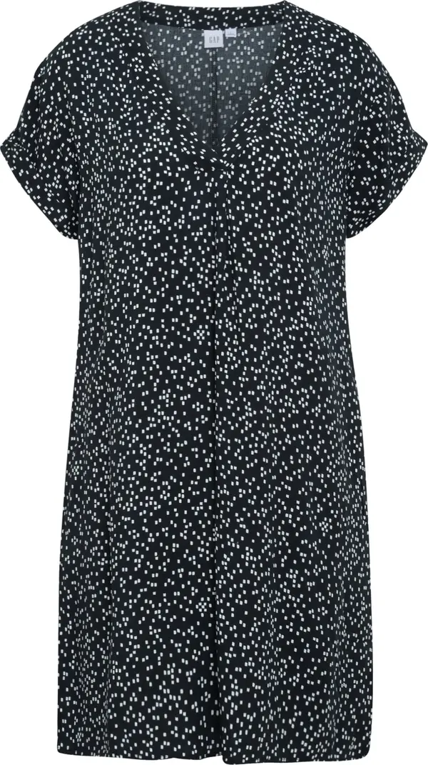 Gap Petite Gap Petite Haljina  crna / bijela