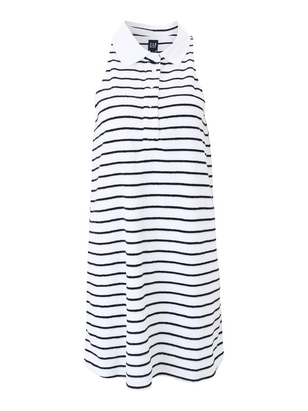 Gap Petite Gap Petite Haljina 'TERRY'  mornarsko plava / bijela