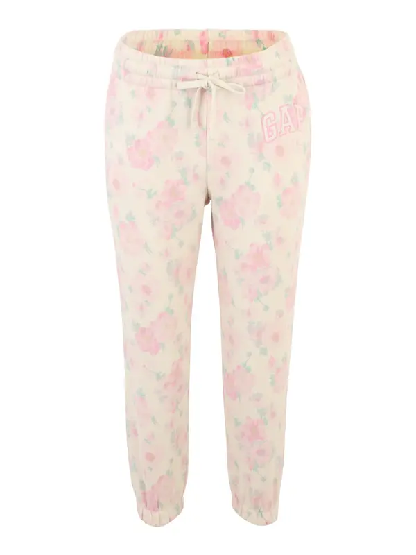 Gap Petite Gap Petite Hlače 'HERITAGE'  boja pijeska / svijetložuta / pastelno zelena / pastelno roza