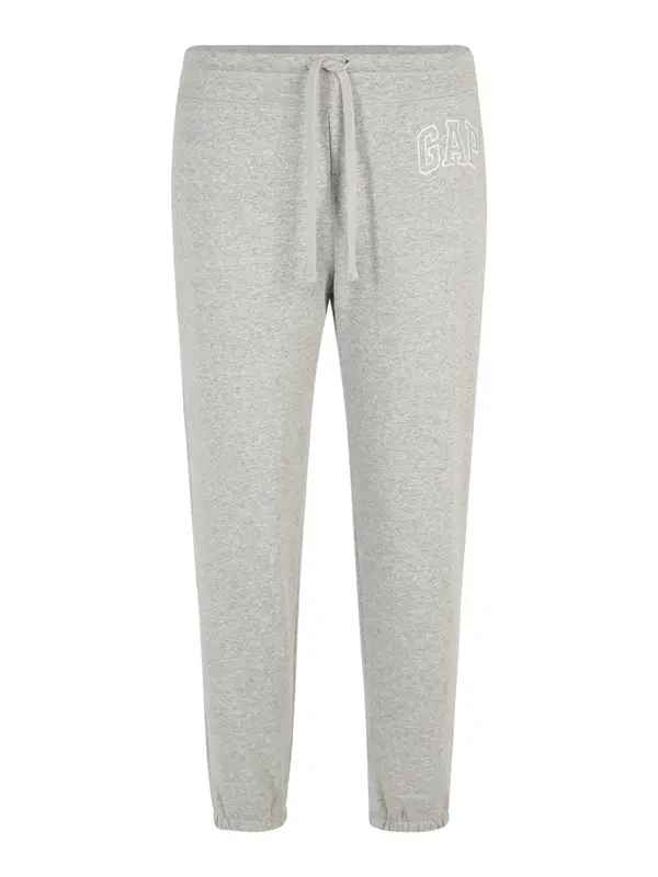 Gap Petite Gap Petite Hlače 'HERITAGE'  siva melange / bijela