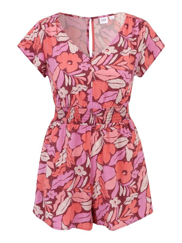 Gap Petite Gap Petite Kombinezon  bež / narančasta / svijetloroza / burgund