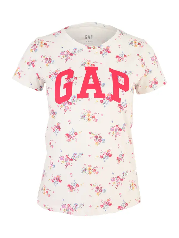 Gap Petite Gap Petite Majica 'CLASSIC'  plava / žuta / svijetlocrvena / prljavo bijela