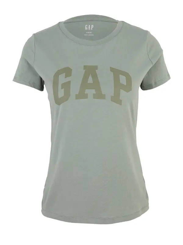 Gap Petite Gap Petite Majica 'CLSC'  maslinasta / svijetlozelena