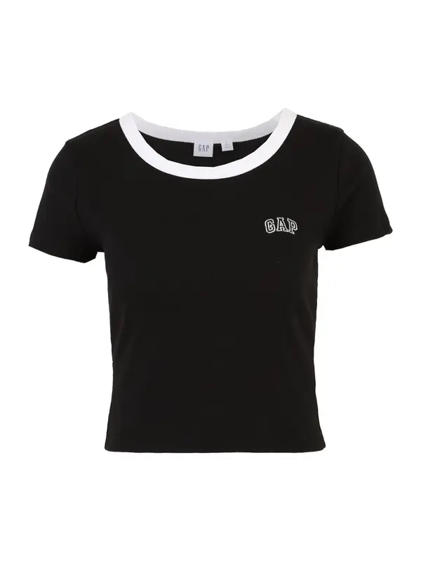Gap Petite Gap Petite Majica  crna / bijela
