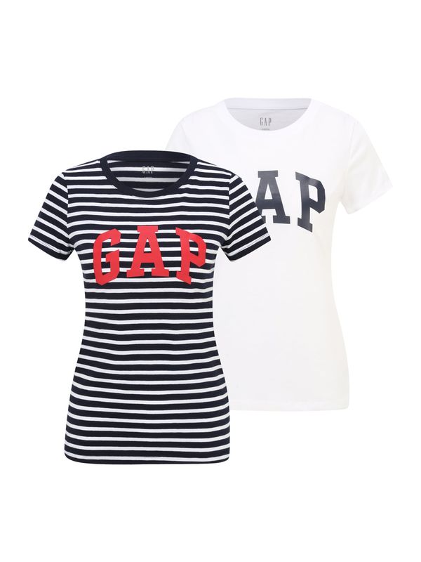 Gap Petite Gap Petite Majica 'FRANCHISE'  mornarsko plava / crvena / bijela