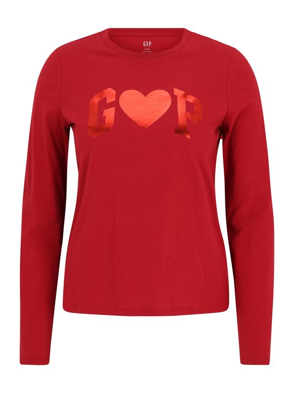 Gap Petite Gap Petite Majica  krvavo crvena / neonsko crvena