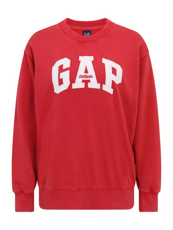Gap Petite Gap Petite Sweater majica  crvena / bijela