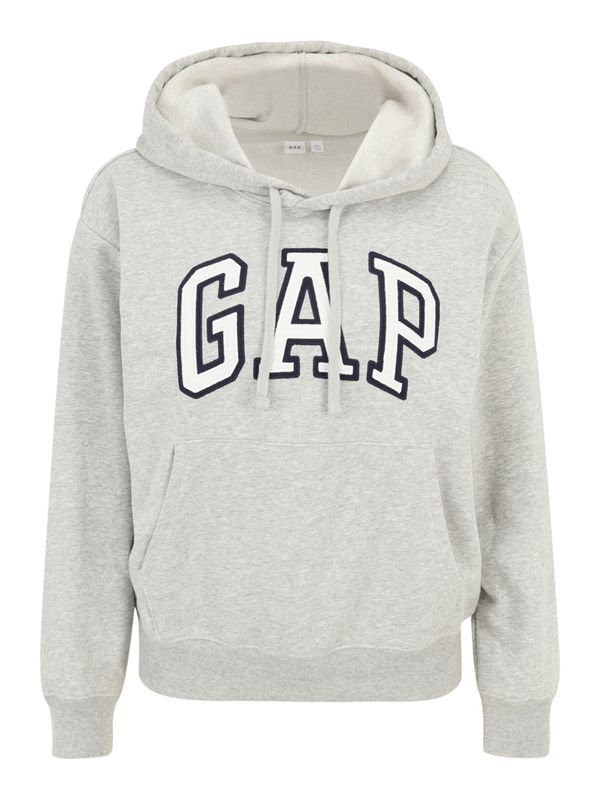 Gap Petite Gap Petite Sweater majica 'HERITAGE'  mornarsko plava / siva / bijela