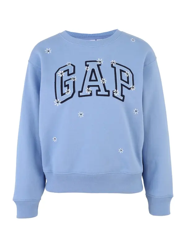 Gap Petite Gap Petite Sweater majica 'HERITAGE'  mornarsko plava / svijetloplava / bijela