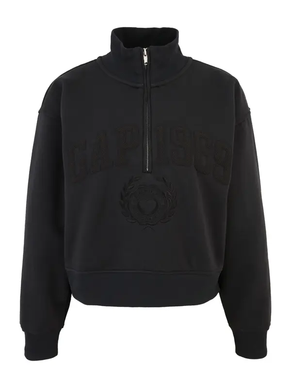 Gap Petite Gap Petite Sweater majica 'JAN'  crna