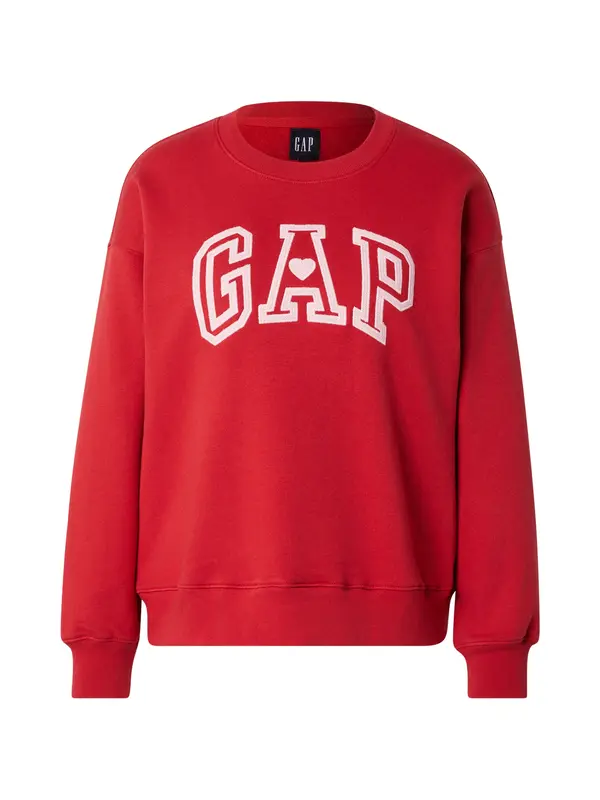 Gap Petite Gap Petite Sweater majica 'LOVE'  rosé / crvena