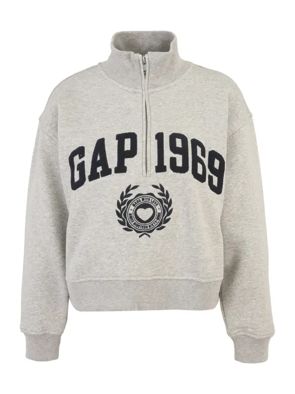 Gap Petite Gap Petite Sweater majica  morsko plava / svijetlosiva