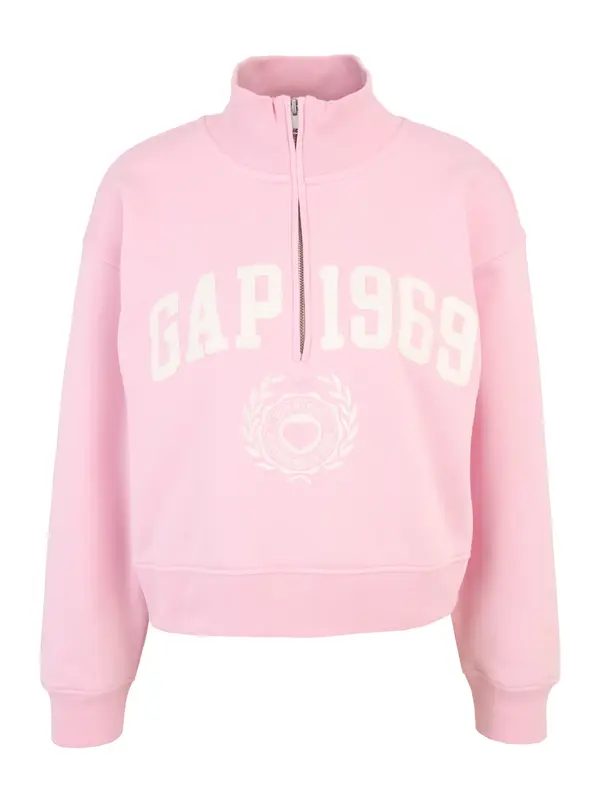 Gap Petite Gap Petite Sweater majica  roza / bijela