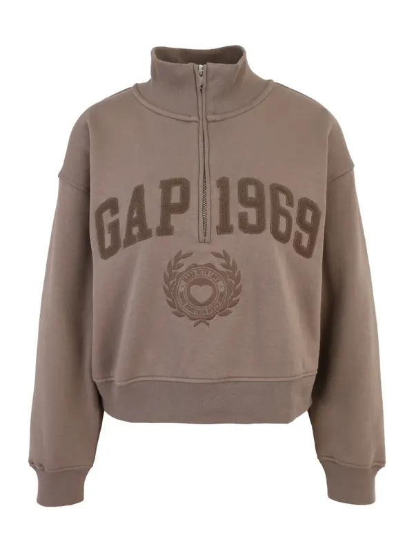 Gap Petite Gap Petite Sweater majica  smeđa / čokolada