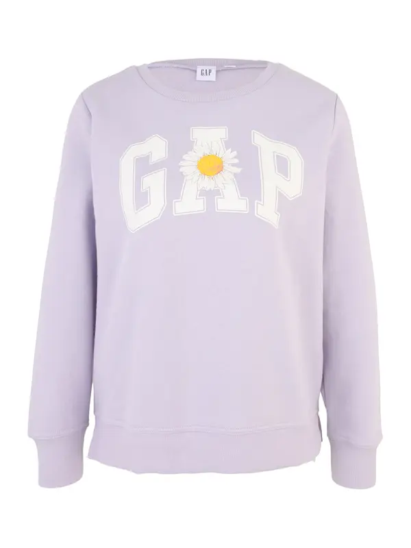 Gap Petite Gap Petite Sweater majica  svijetloljubičasta / bijela
