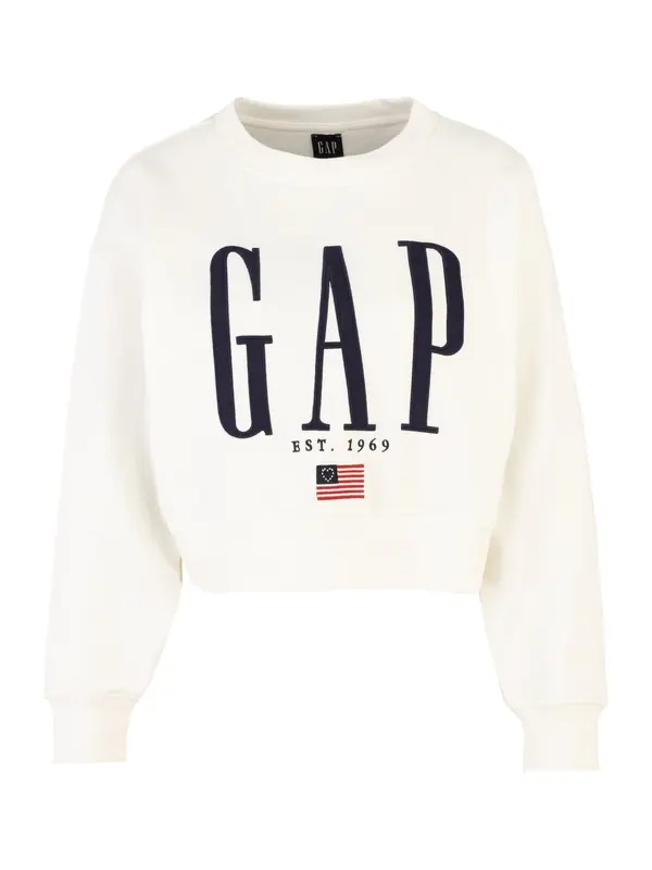 Gap Petite Gap Petite Sweater majica  tamno plava / crvena / vuneno bijela