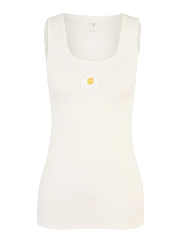 Gap Petite Gap Petite Top  žuta / bijela / bijela