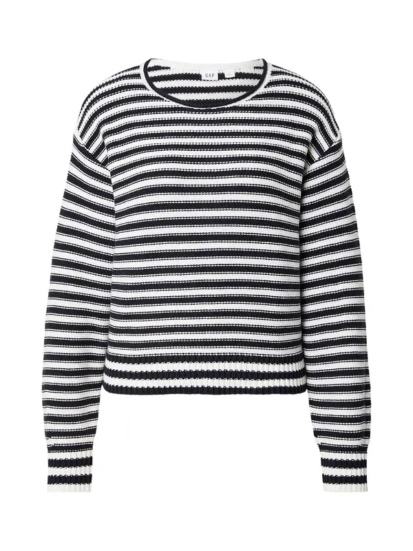 GAP GAP Pulover  mornarsko plava / bijela