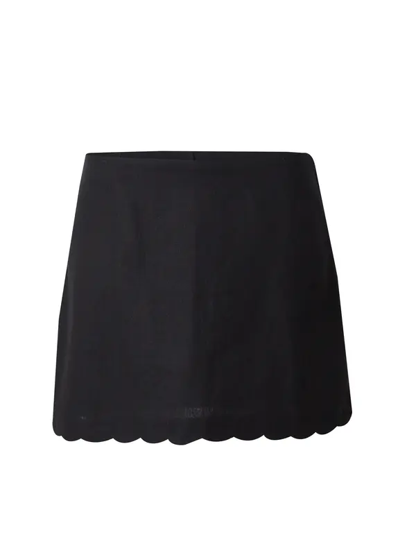 GAP GAP Suknja 'SCALLOP'  crna