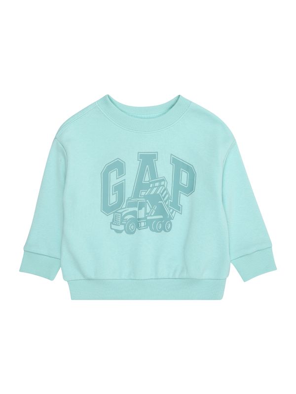 GAP GAP Sweater majica  akvamarin