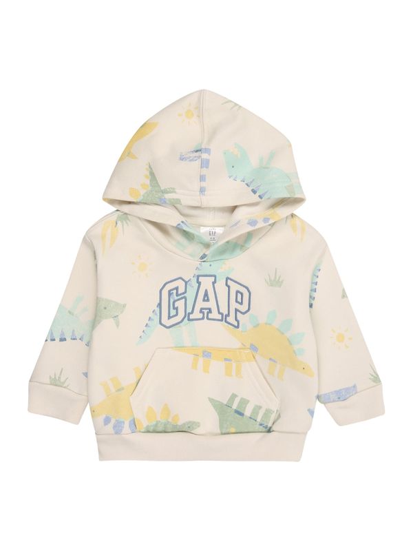 GAP GAP Sweater majica  bež / akvamarin / žuta / zelena