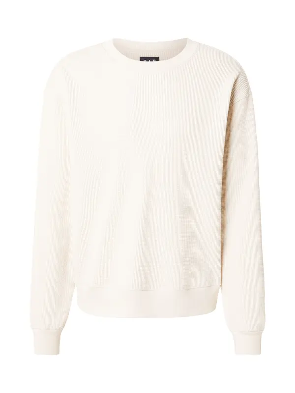 GAP GAP Sweater majica  bijela