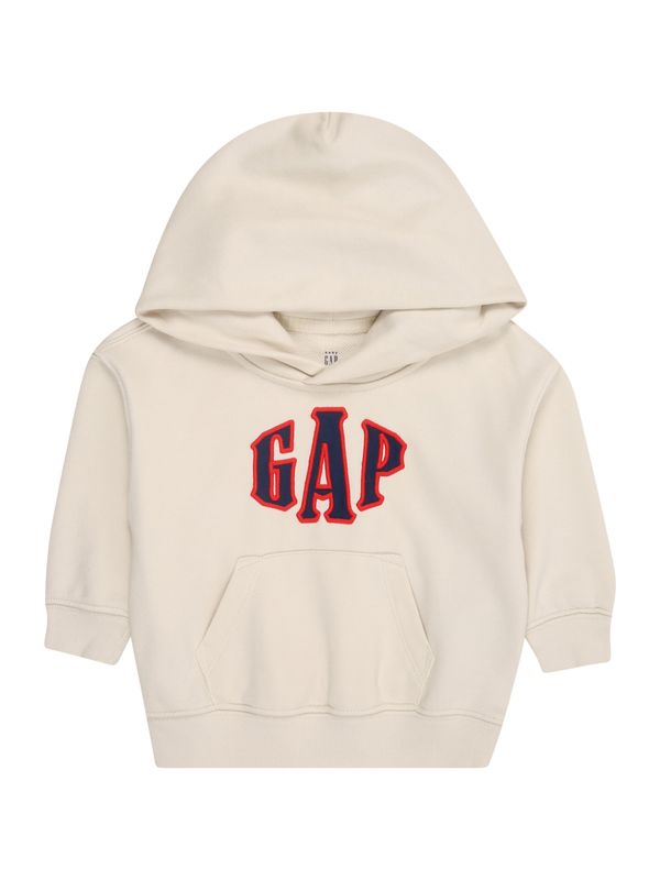 GAP GAP Sweater majica  boja pijeska / mornarsko plava / svijetlo crvena