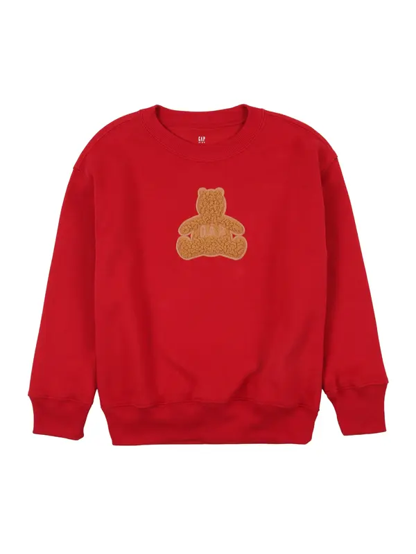 GAP GAP Sweater majica 'BRANNAN'  karamela / crvena