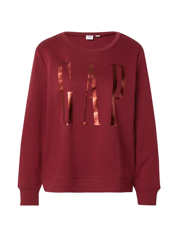 GAP GAP Sweater majica  bronca / boja vina