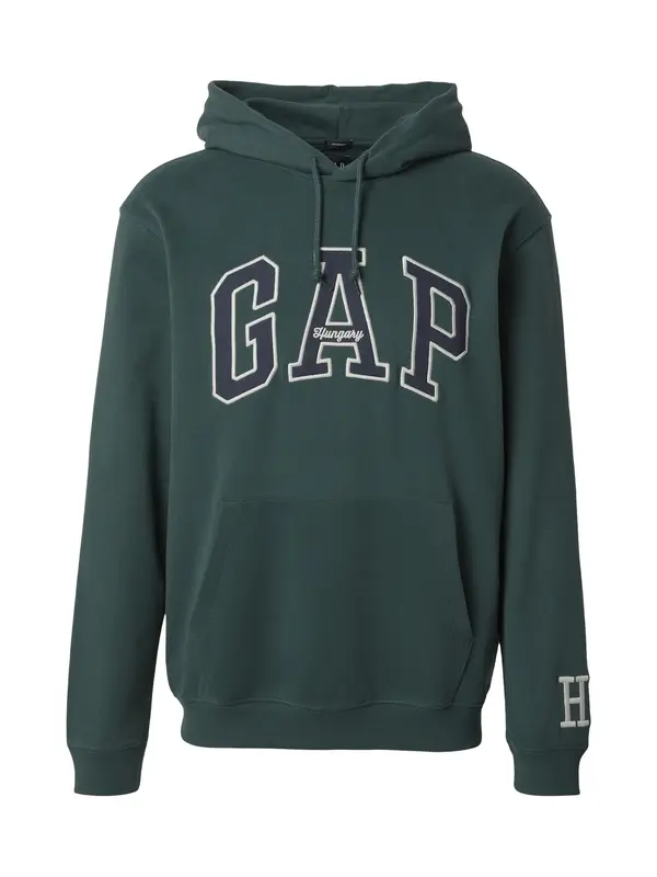GAP GAP Sweater majica 'CLSC'  tamno plava / tamno zelena / bijela