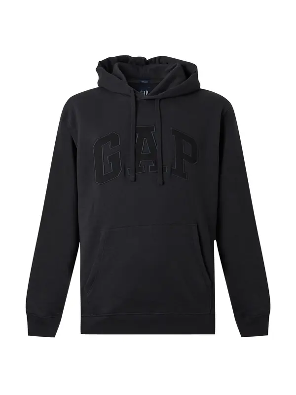 GAP GAP Sweater majica  crna