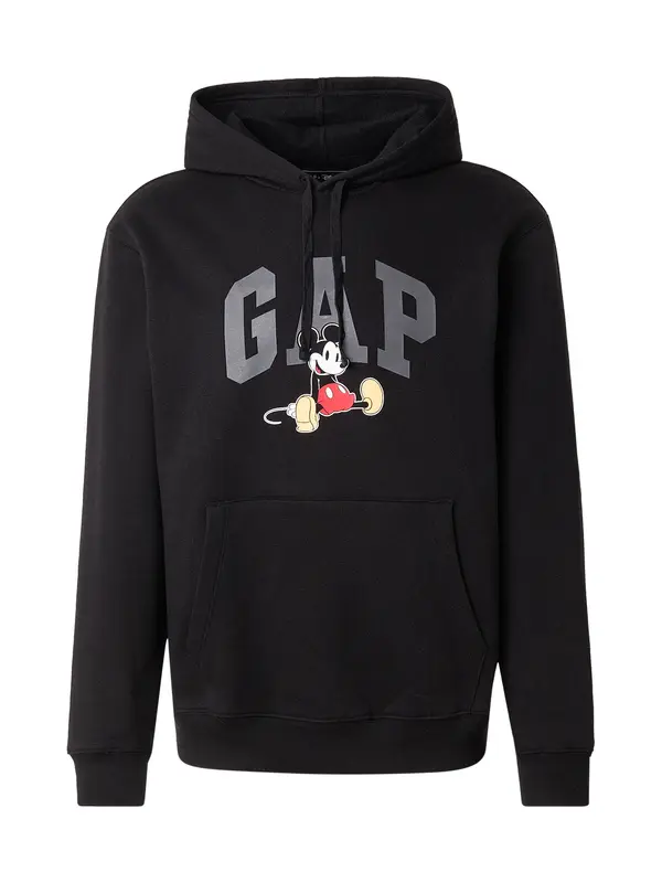 GAP GAP Sweater majica 'DISNEY X GAP'  siva / crvena / crna / bijela