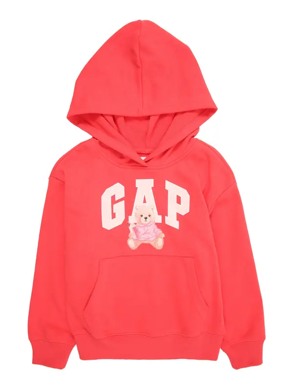 GAP GAP Sweater majica 'HERITAGE'  ecru/prljavo bijela / brokat / roza / malina