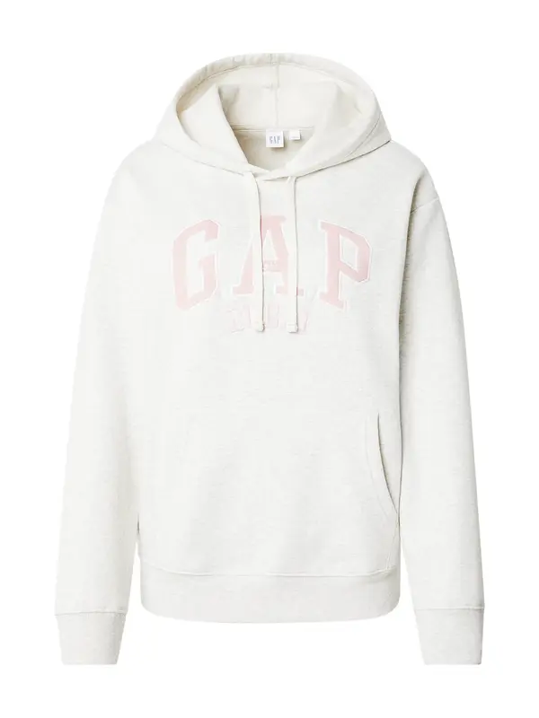 GAP GAP Sweater majica 'HERITAGE'  ecru/prljavo bijela / roza / bijela