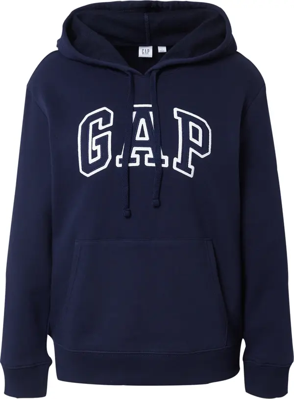 GAP GAP Sweater majica 'HERITAGE'  mornarsko plava / bijela