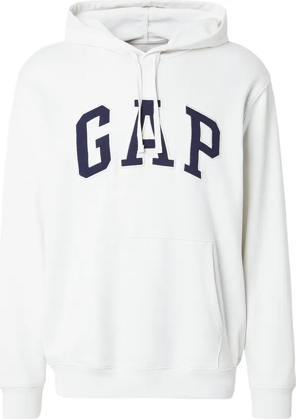 GAP GAP Sweater majica 'HERITAGE'  mornarsko plava / bijela