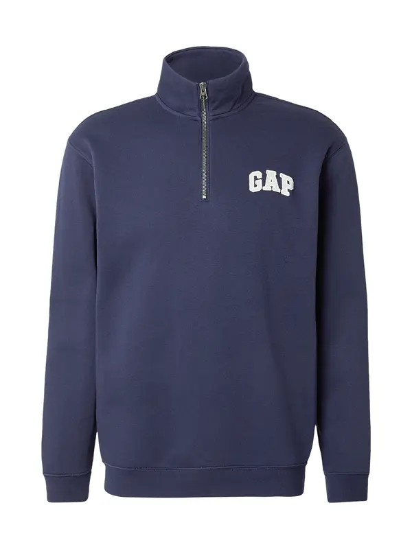 GAP GAP Sweater majica 'HERITAGE'  mornarsko plava / bijela