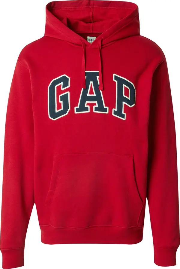 GAP GAP Sweater majica 'HERITAGE'  mornarsko plava / crvena / bijela