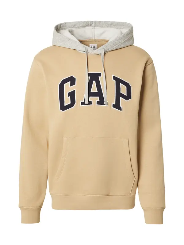GAP GAP Sweater majica 'HERITAGE'  mornarsko plava / med / siva melange / bijela