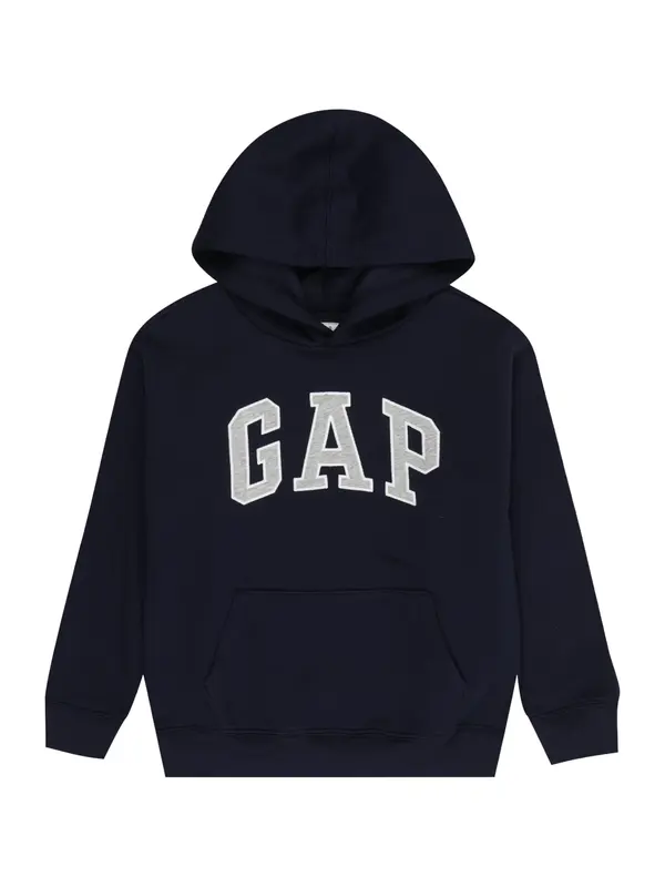 GAP GAP Sweater majica 'HERITAGE'  mornarsko plava / siva melange