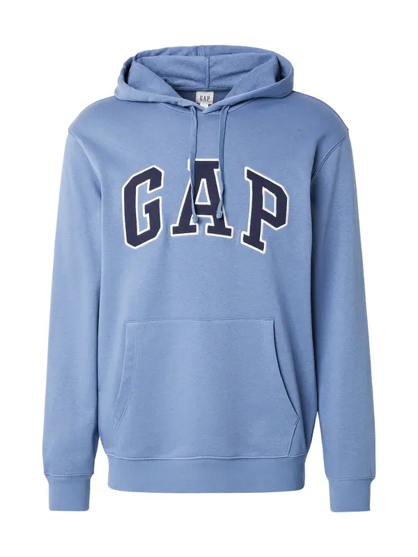 GAP GAP Sweater majica 'HERITAGE'  mornarsko plava / svijetloplava / bijela