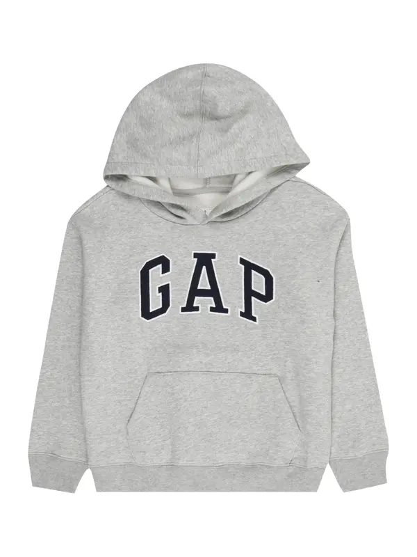 GAP GAP Sweater majica 'HERITAGE'  mornarsko plava / svijetlosiva / bijela
