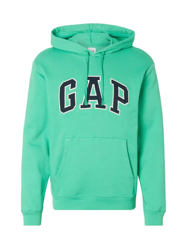 GAP GAP Sweater majica 'HERITAGE'  mornarsko plava / svijetlozelena