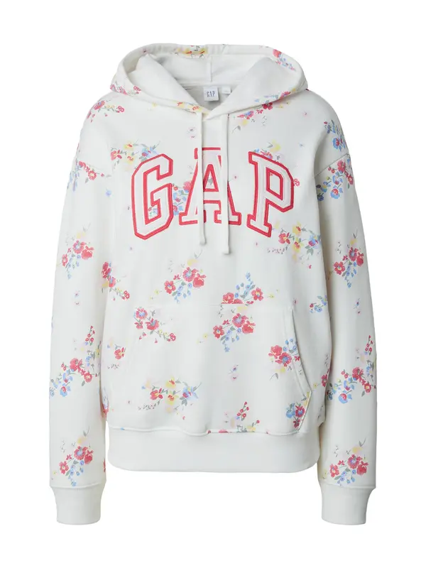 GAP GAP Sweater majica 'HERITAGE'  svijetloplava / pastelno žuta / roza / bijela
