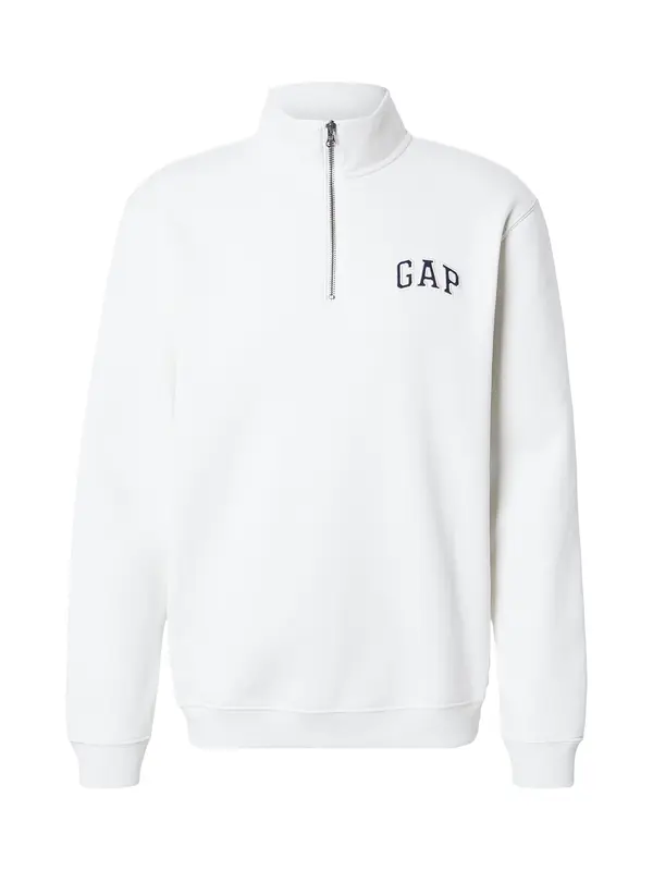 GAP GAP Sweater majica 'HERITAGE'  tamno plava / bijela