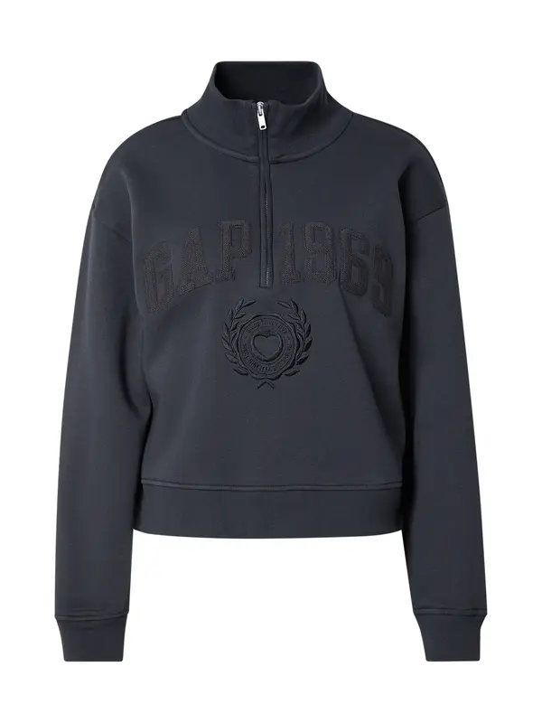 GAP GAP Sweater majica 'JAN'  crna