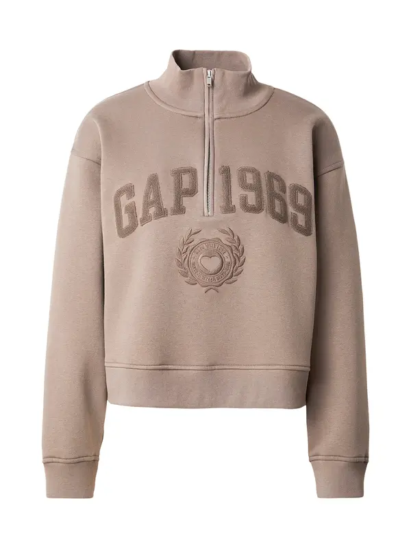 GAP GAP Sweater majica 'JAN'  smeđa / svijetlosmeđa