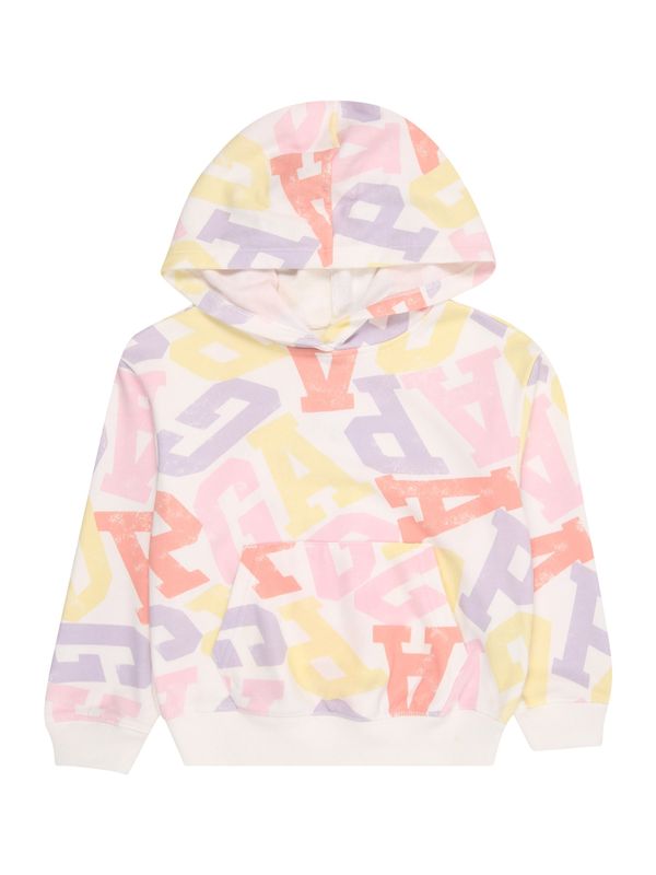 GAP GAP Sweater majica  lavanda / roza / svijetlocrvena / bijela