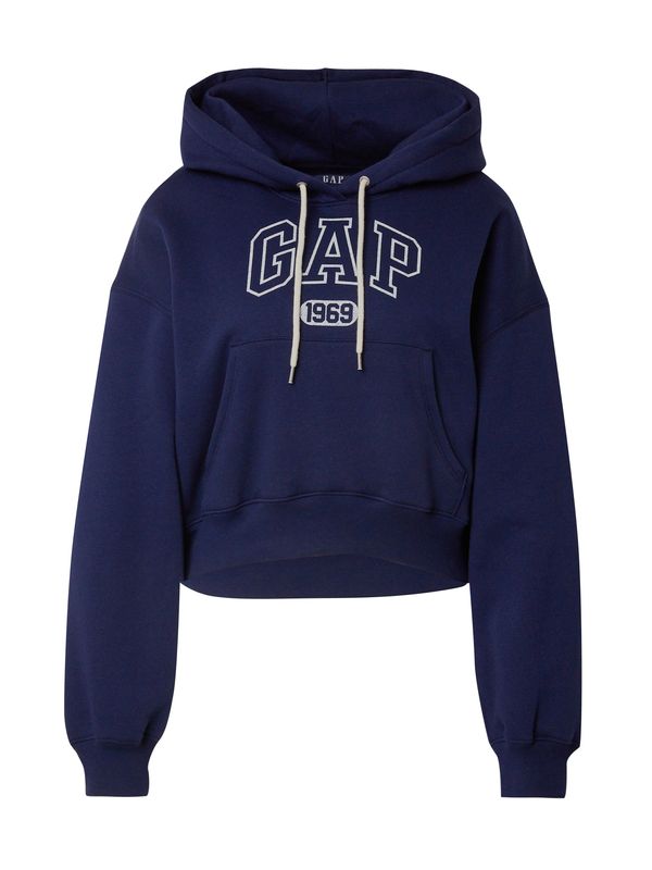 GAP GAP Sweater majica  mornarsko plava / bijela